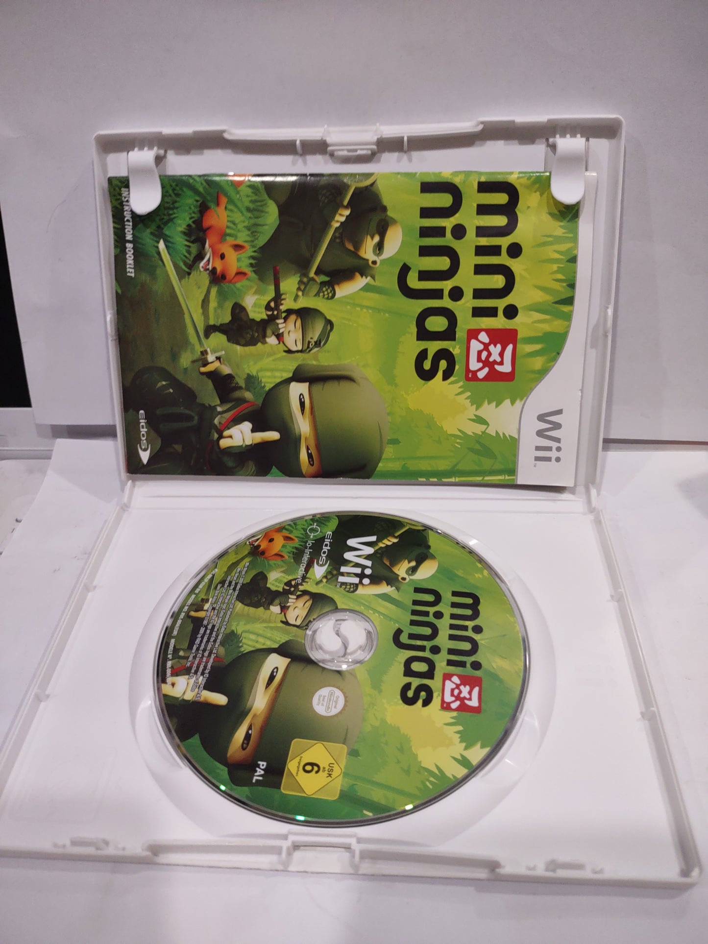 Gioco Nintendo Wii mini ninja completo