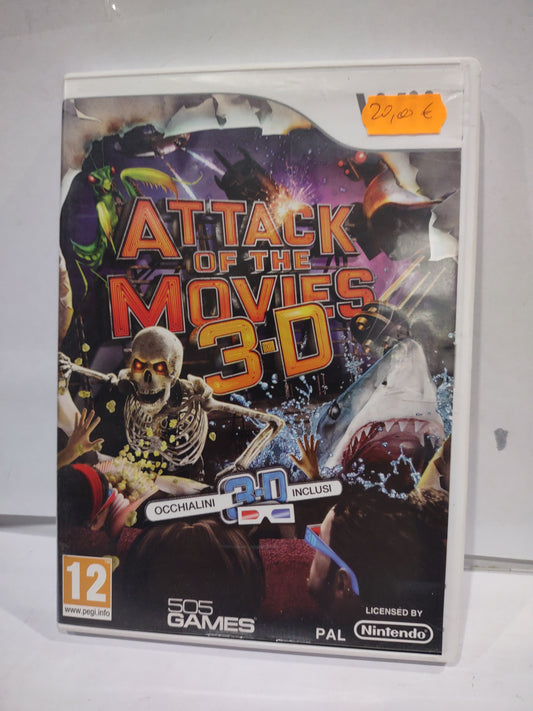 Gioco Nintendo Wii Attack of the movies 3-d