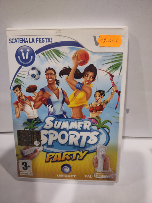 Gioco Nintendo Wii Summer sports party