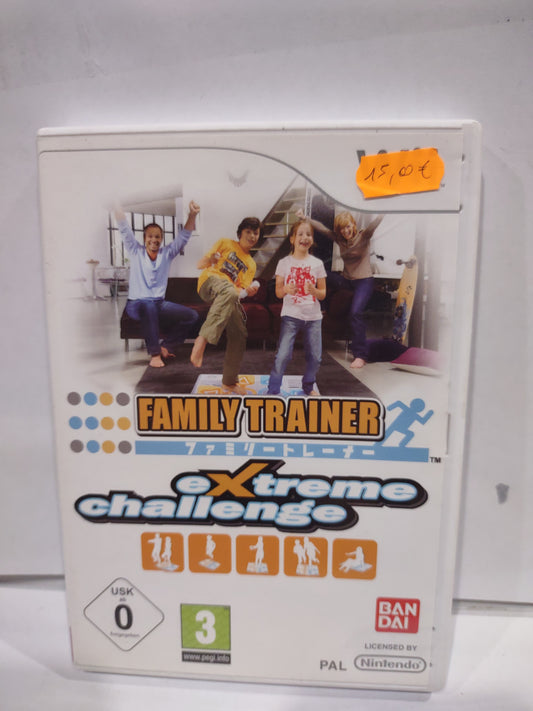 Gioco Nintendo Wii family trainer Extreme challenge