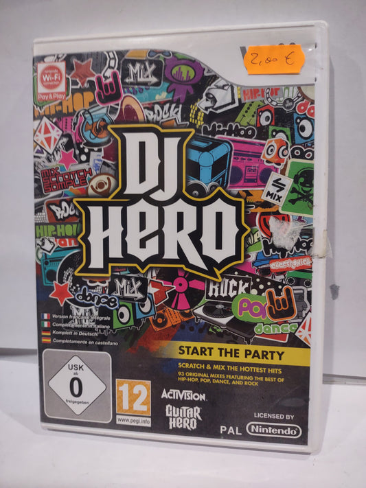 Gioco Nintendo Wii dj Hero star the party