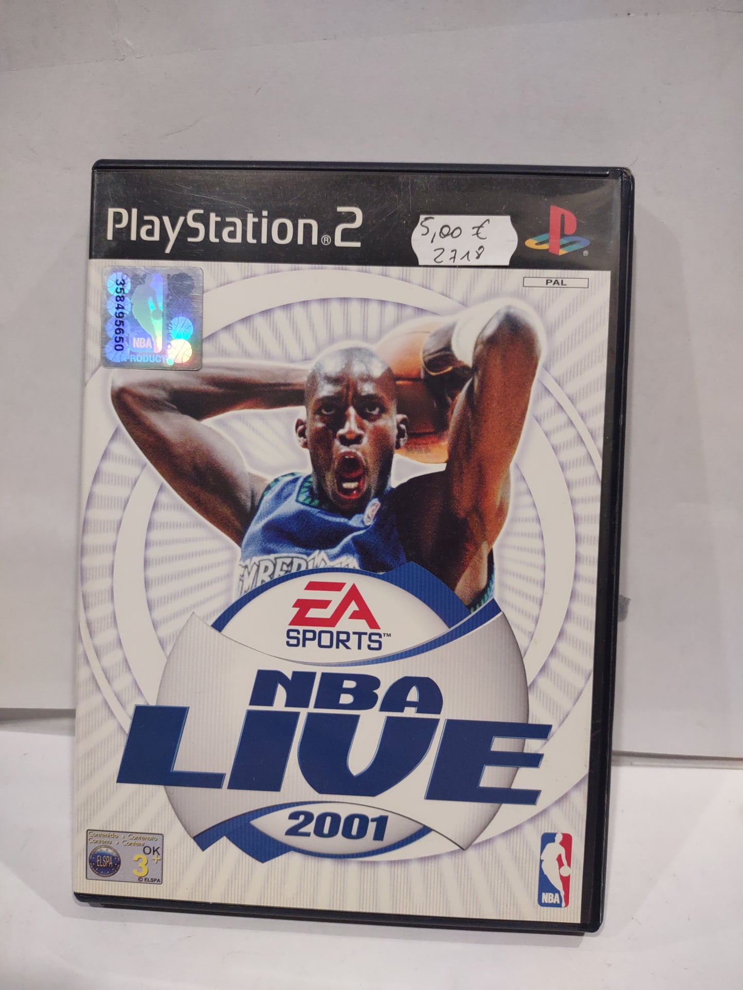 Gioco PlayStation PS2 Nba live 2001