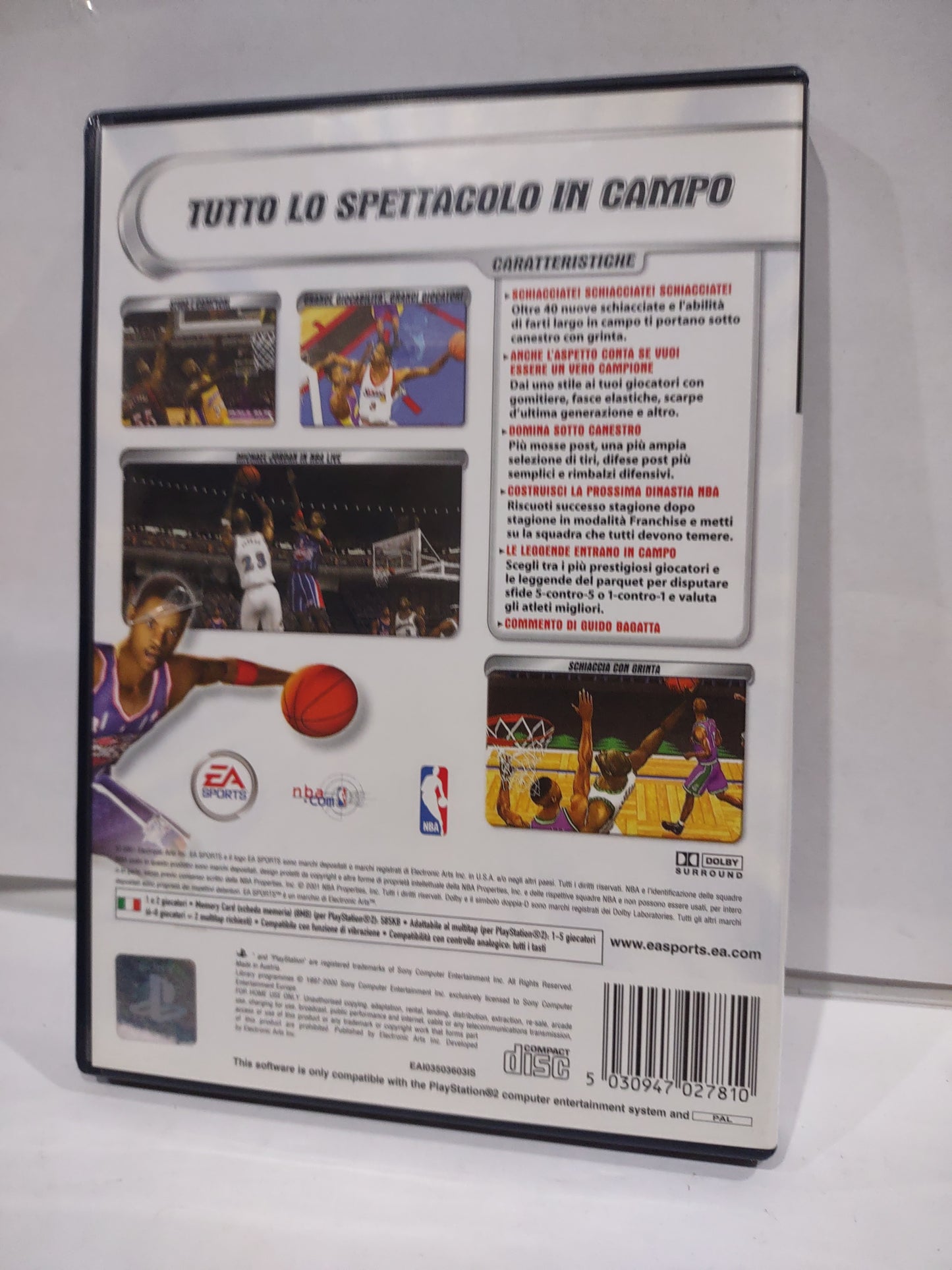 Gioco PlayStation PS2 NBA live 2002