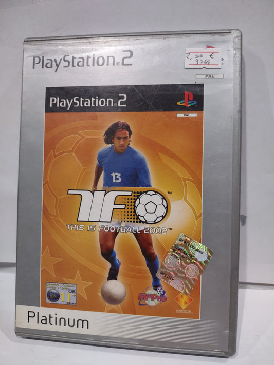 Gioco PlayStation PS2 this Is football 2002