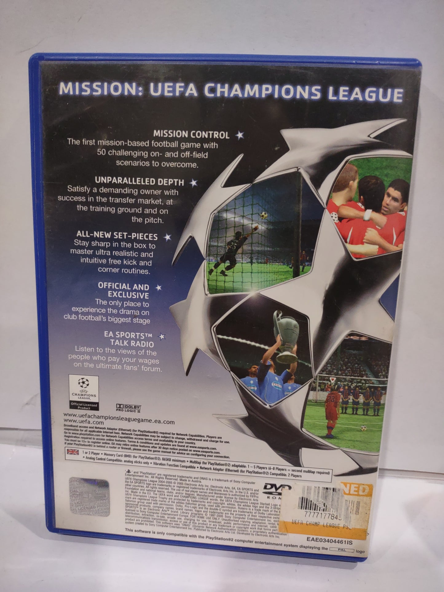 Gioco PlayStation PS2 UEFA Champions League 2004-05