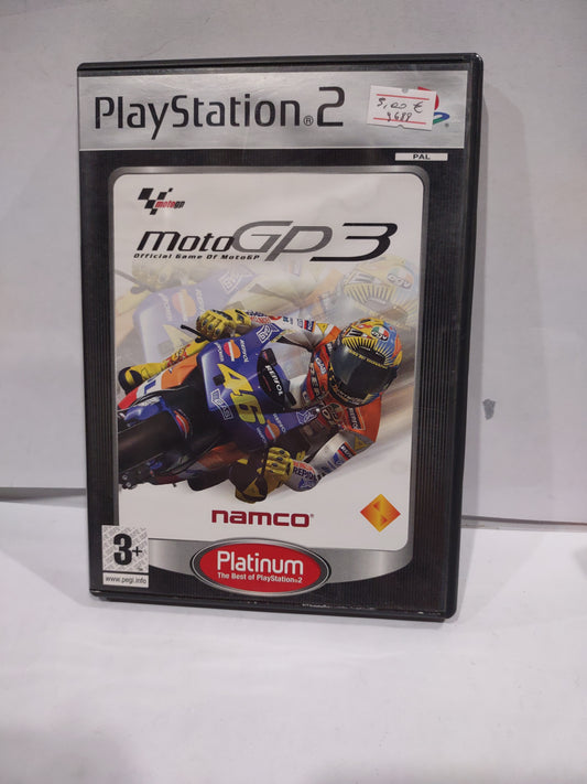 Gioco PlayStation PS2 moto GP 3 Platinum