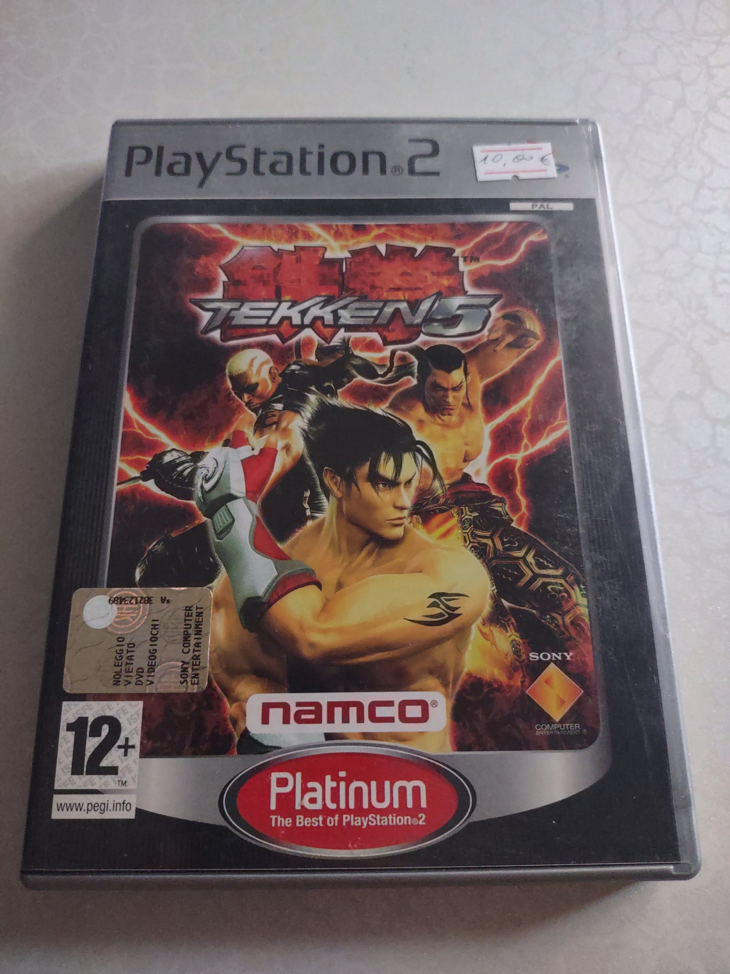 Gioco PlayStation PS2 Tekken 5 Platinum