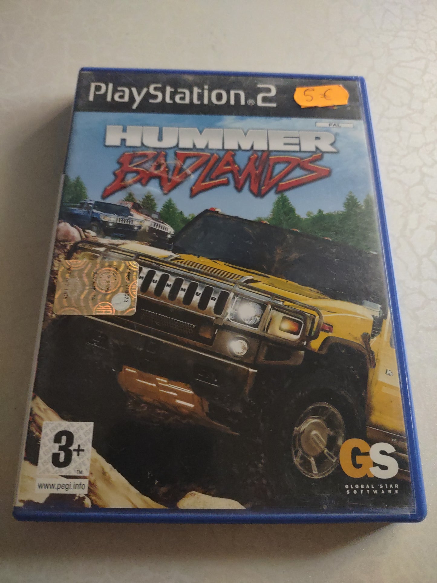 Gioco PlayStation PS2 Hummer badlands