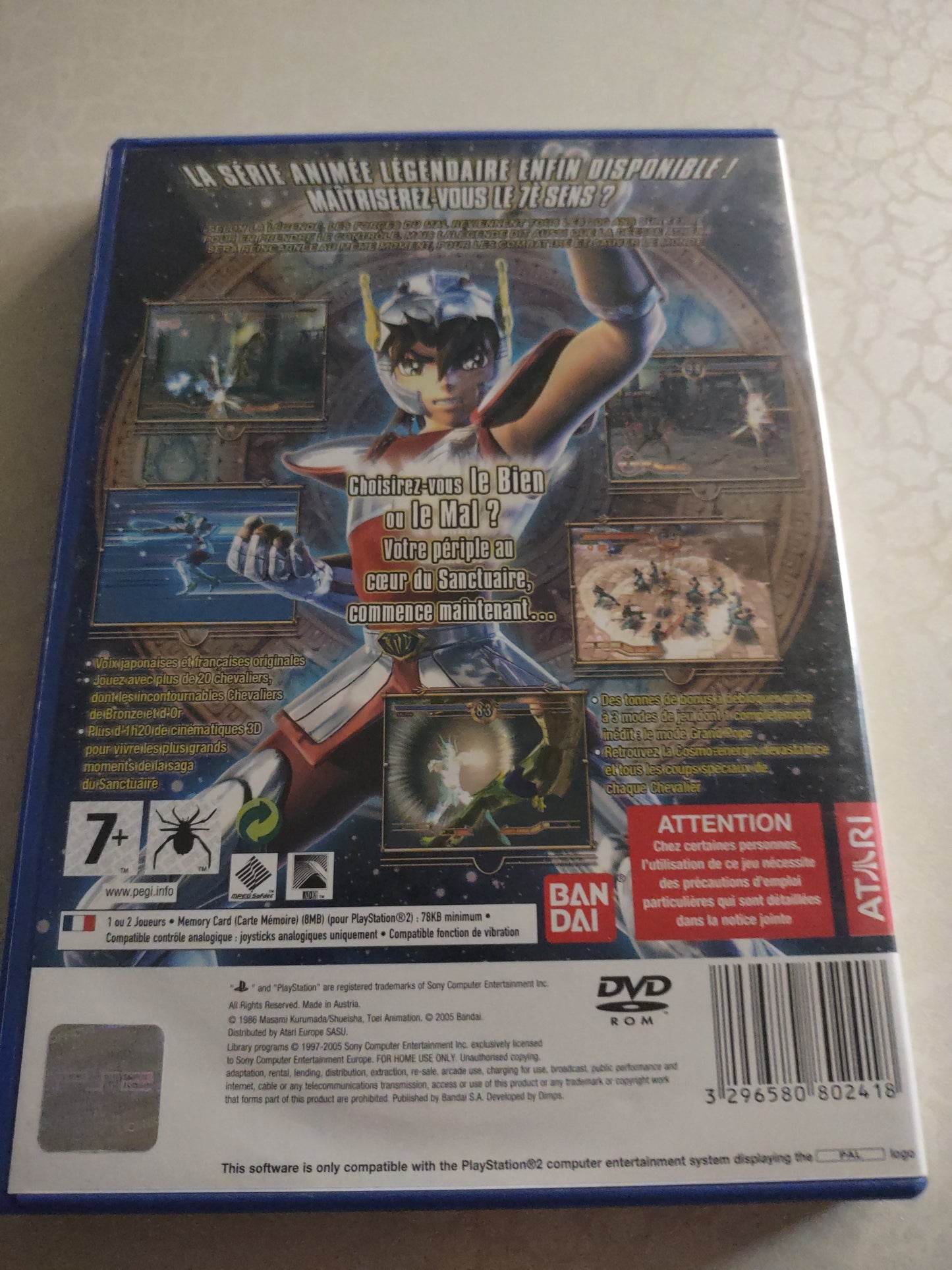 Gioco PlayStation PS2 saint seiya cavalieri dello zodiaco il santuario