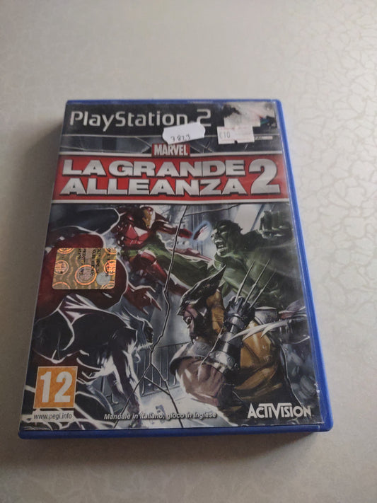 Gioco PlayStation PS2 la grande alleanza 2 Marvel