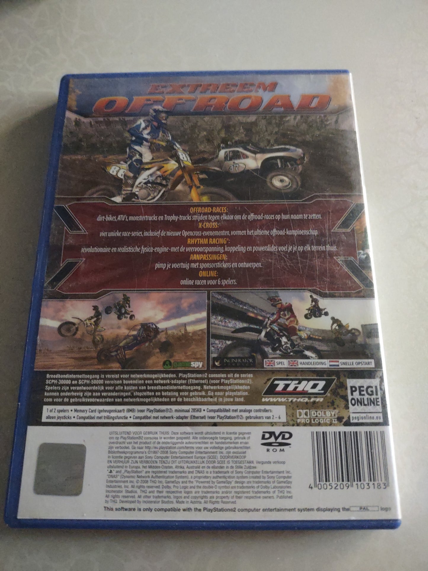 Gioco PlayStation PS2 MX vs ATV untamed