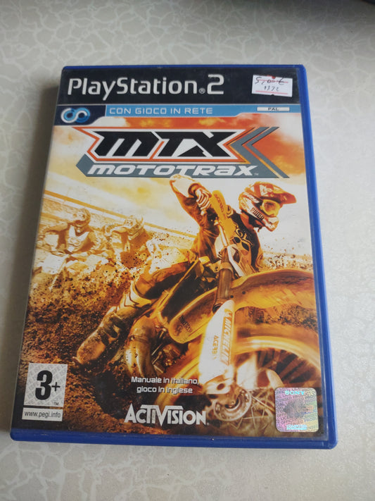 Gioco PlayStation PS2 mtx mototrax