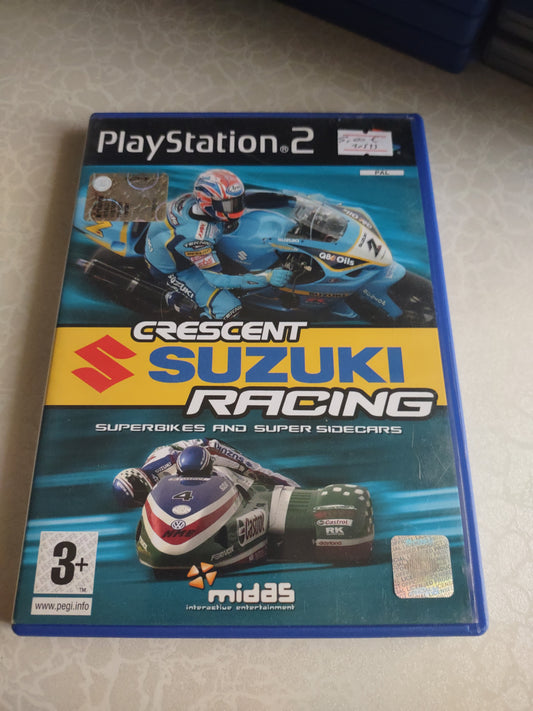 Gioco PlayStation PS2 crescent Suzuki racing