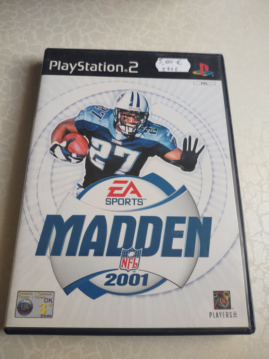 Gioco PlayStation PS2 madden NFL 2001