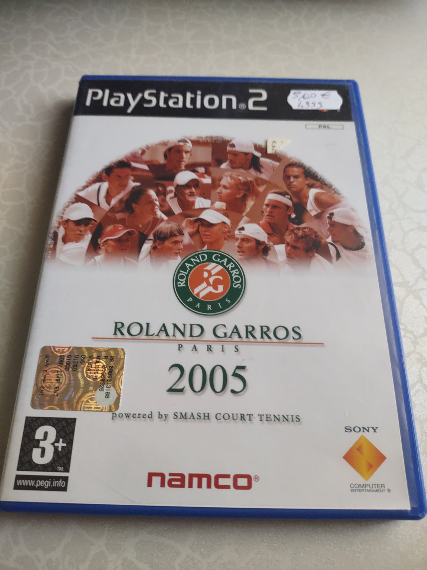 Gioco PlayStation PS2 Roland Garros Paris 2005