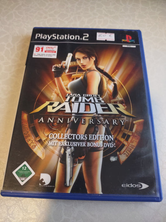 Gioco PlayStation PS2 Lara Croft tomb Raider anniversary PAL