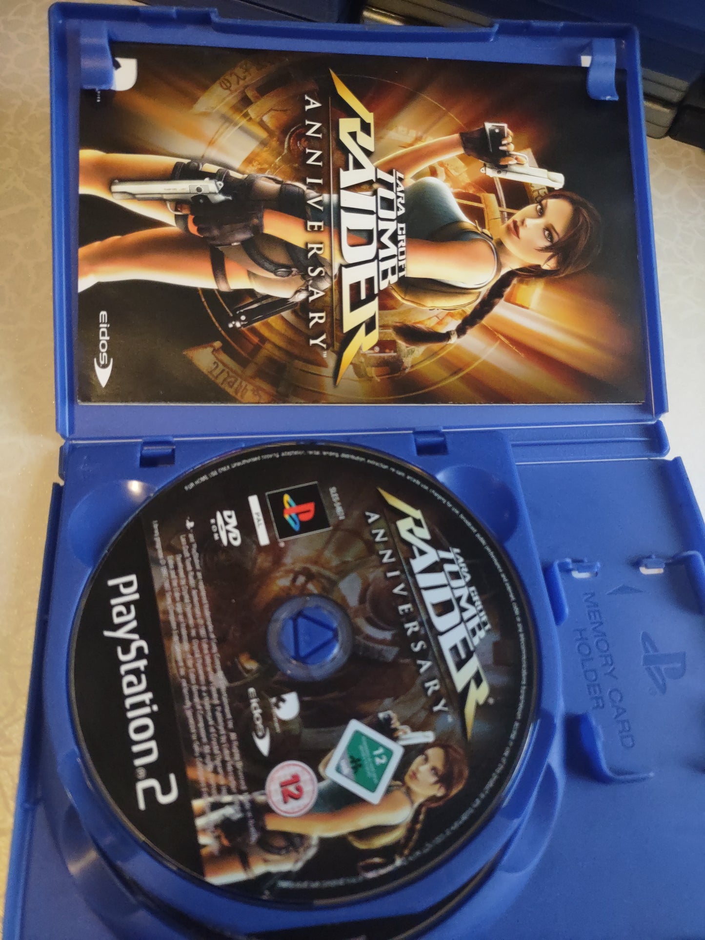 Gioco PlayStation PS2 Lara Croft tomb Raider anniversary PAL