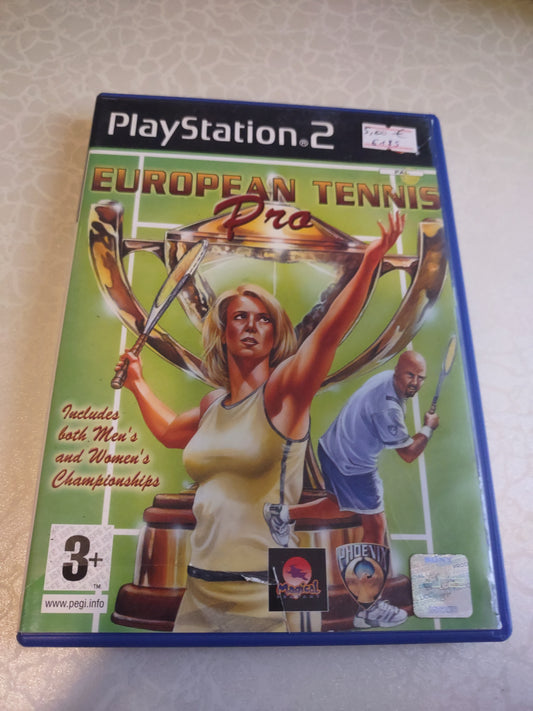 Gioco PlayStation PS2 European tennis pro