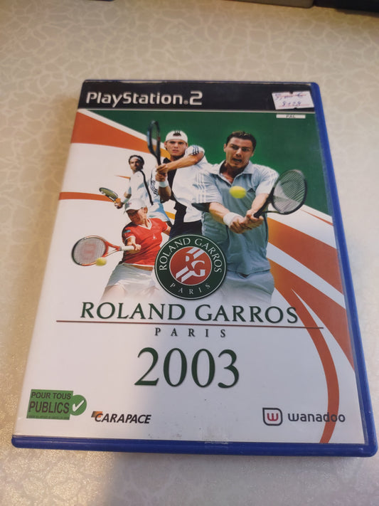 Gioco PlayStation PS2 Roland Garros Paris 2003