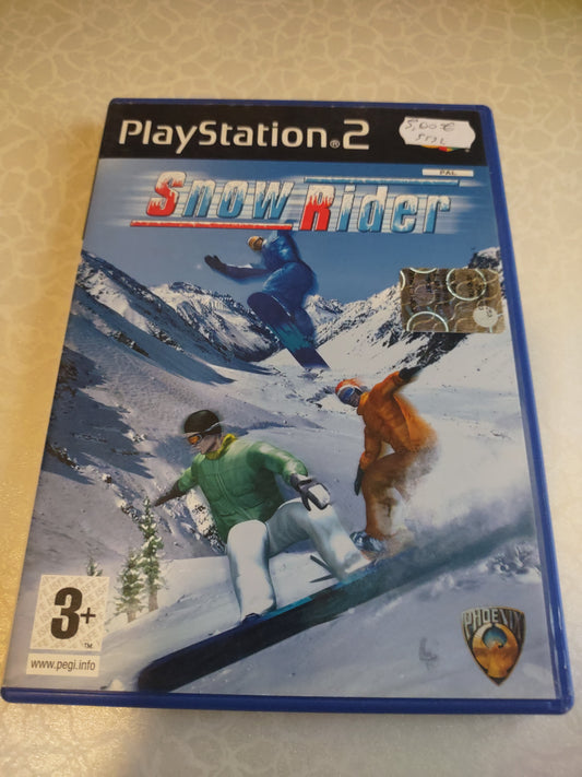 Gioco PlayStation PS2 snow rider PAL