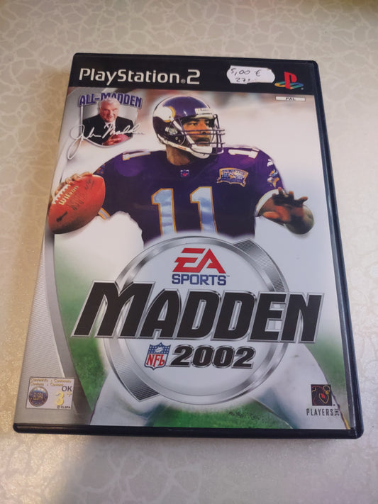 Gioco PlayStation PS2 madden 2002