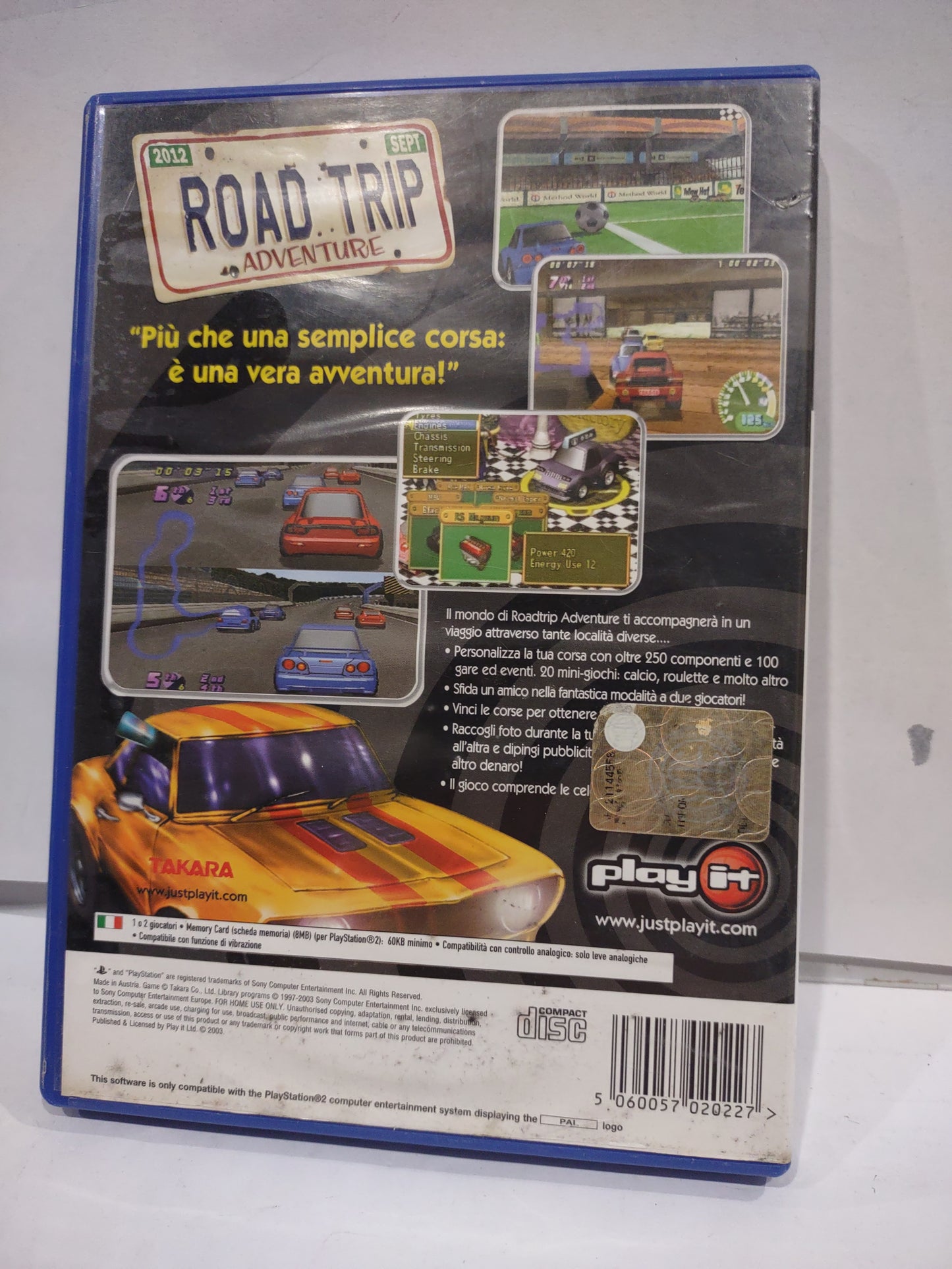 Gioco PlayStation PS2 Road trip Adventure