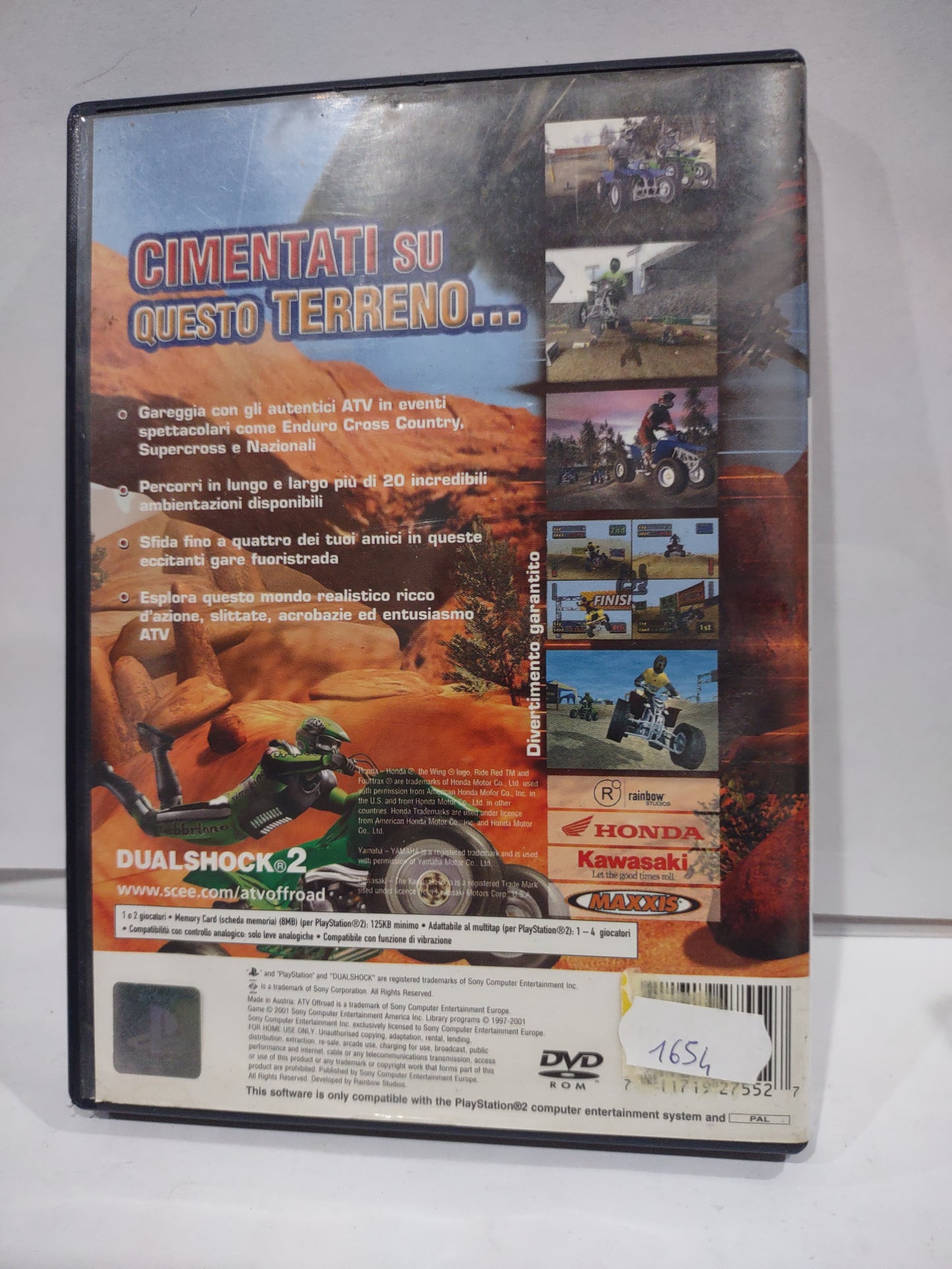 Gioco PlayStation PS2 ATV off road