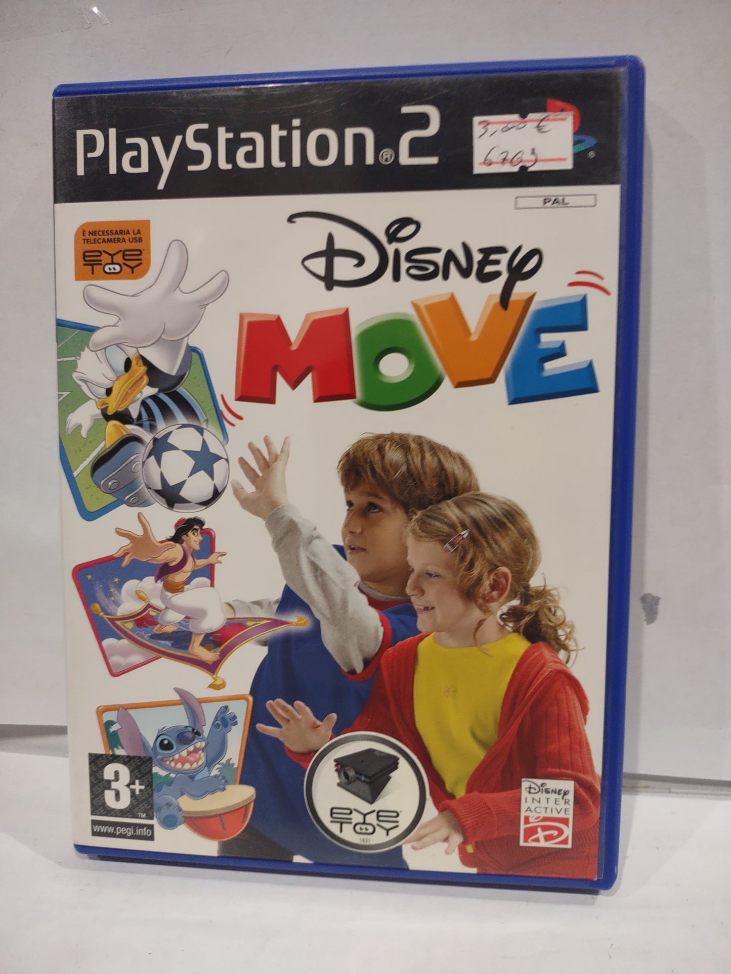 Gioco PlayStation PS2 Disney move