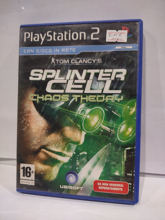 Gioco PlayStation PS2 Tom clancy's Splinter Cell Chaos theory