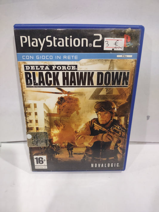 Gioco PlayStation PS2 delta force Black Hawk Down