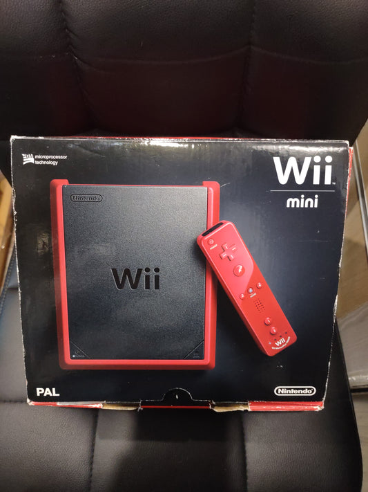 Console Nintendo Wii Mini Red PAL con scatola