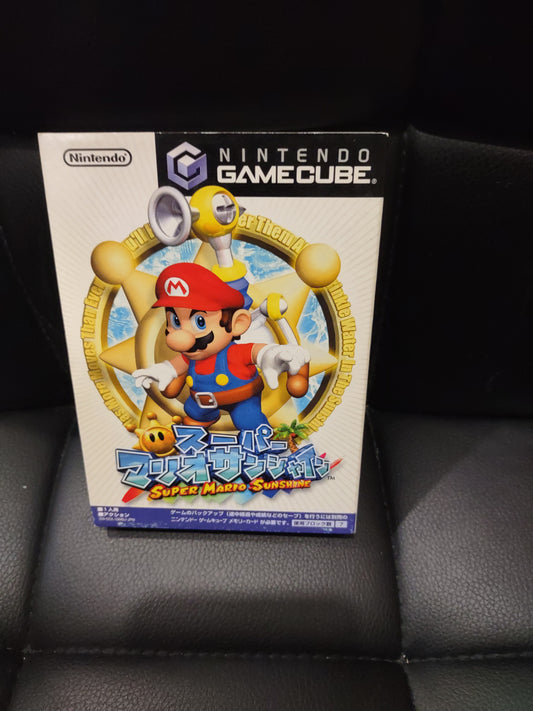 Gioco Nintendo GameCube Japan Mario sunshine JAP
