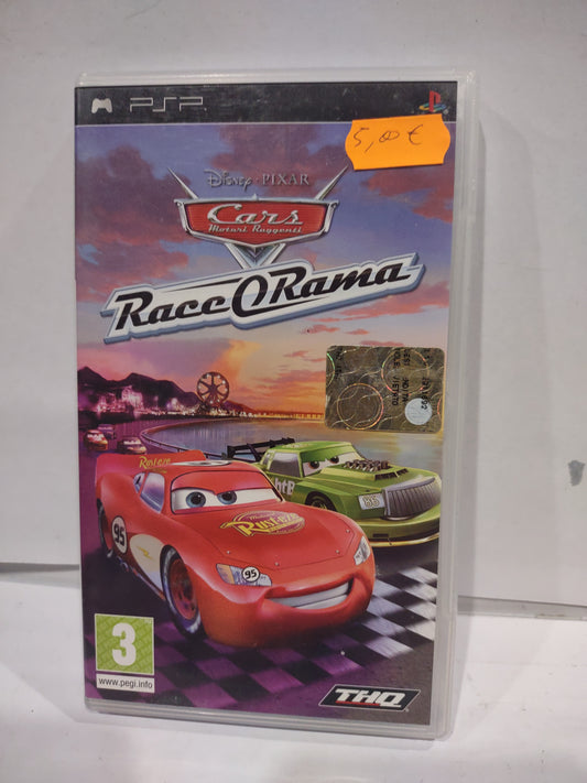 Gioco PlayStation PSP Disney Cars motori ruggenti