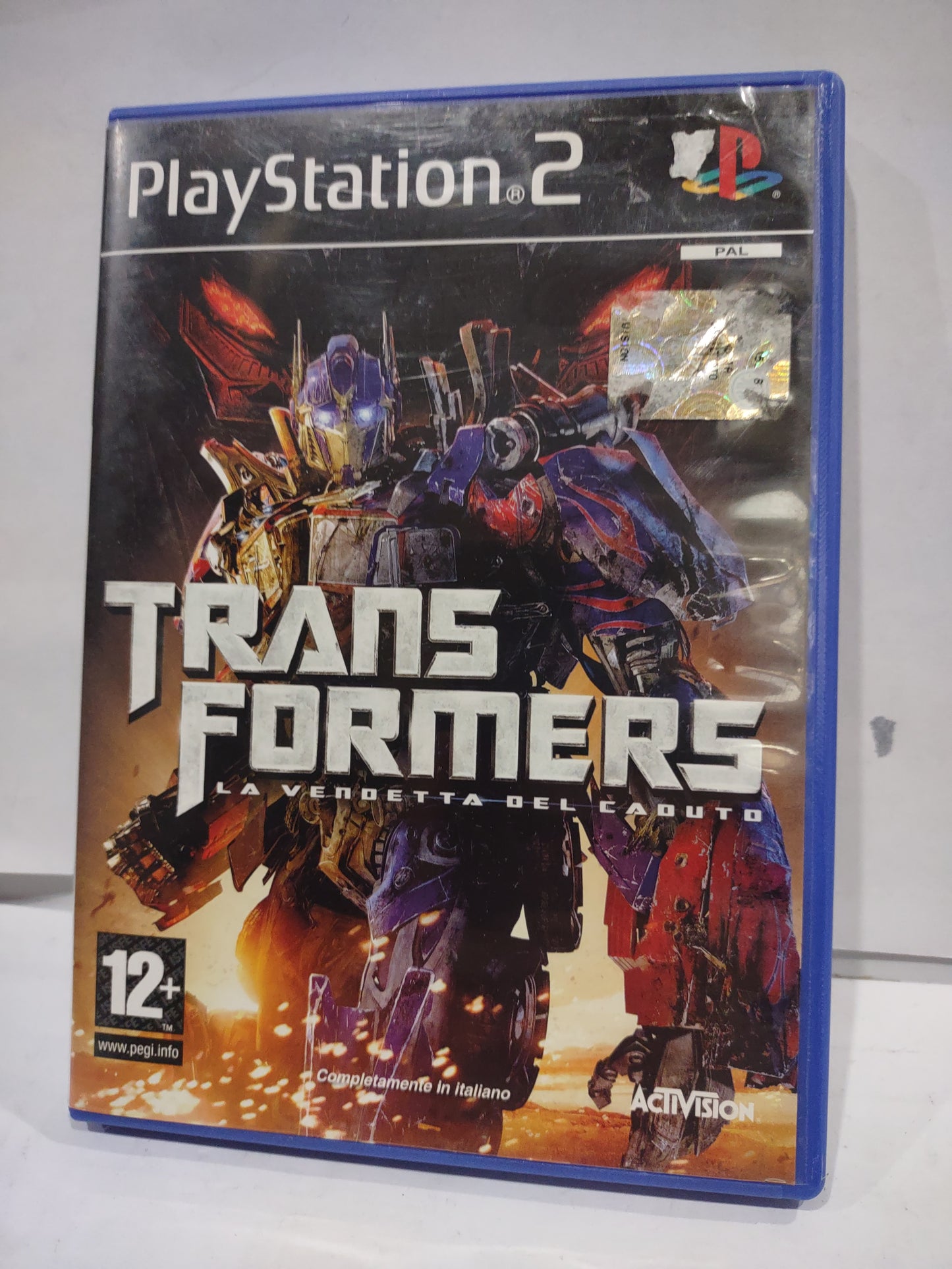 Gioco PlayStation PS2 Transformers la vendetta del caduto