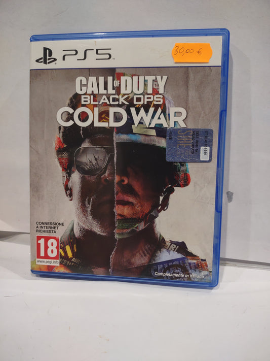 Gioco PlayStation ps5 call of duty Black Ops cold war