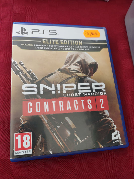 Gioco PlayStation ps5 elite edition sniper Ghost Warrior contracts 2
