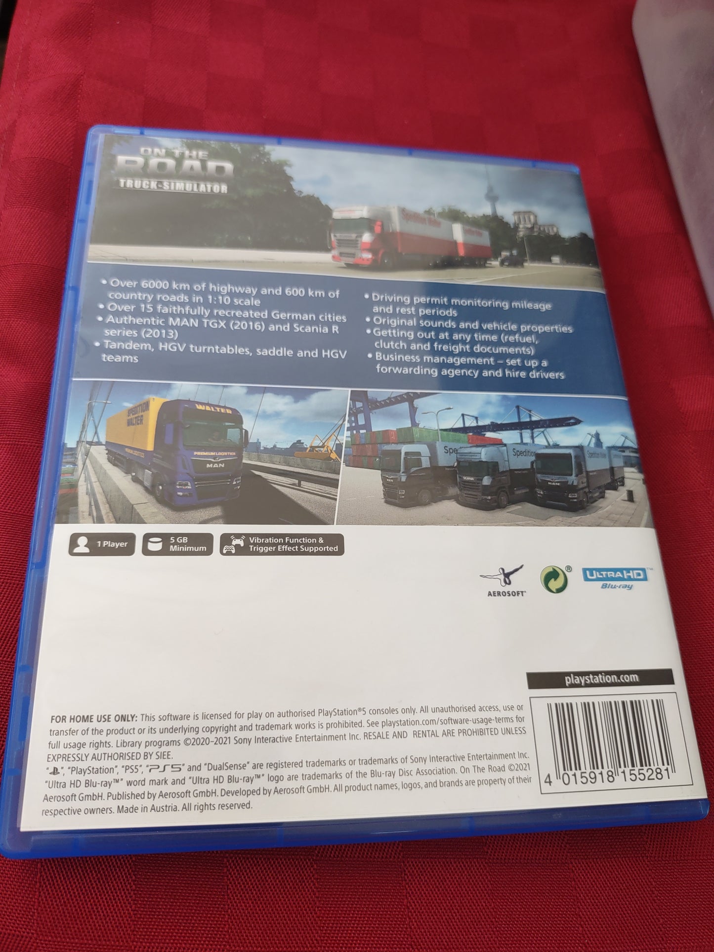 Gioco PlayStation ps5 on the Road truck simulator