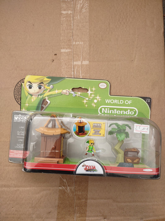 Action figure world of Nintendo the Legend of Zelda link outset Island