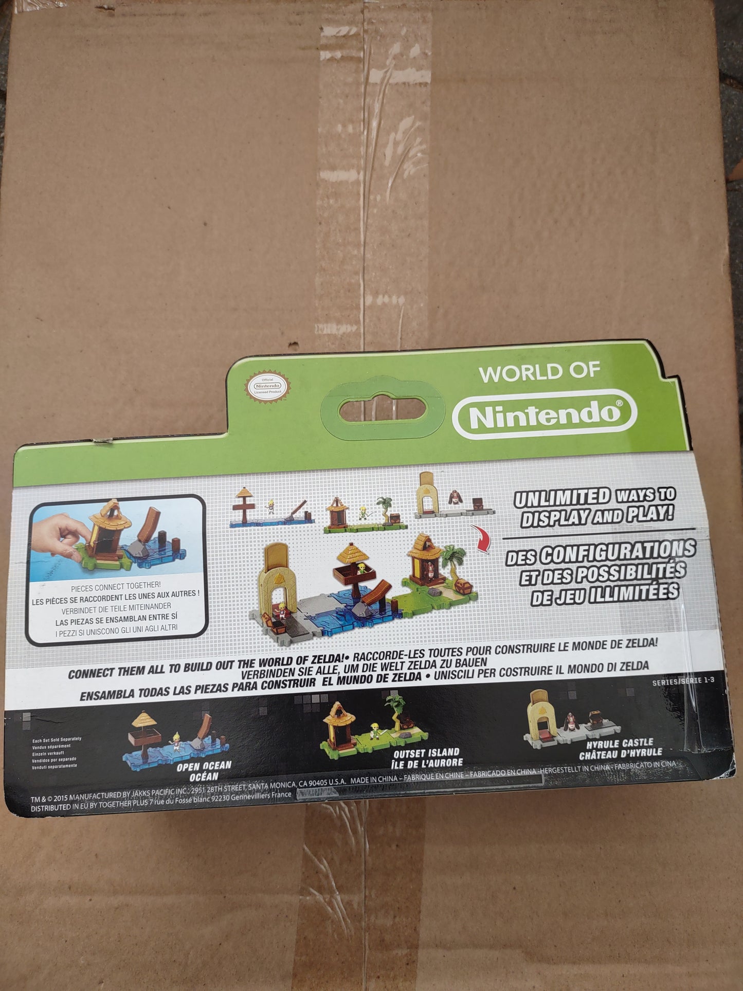 Action figure world of Nintendo the Legend of Zelda link outset Island