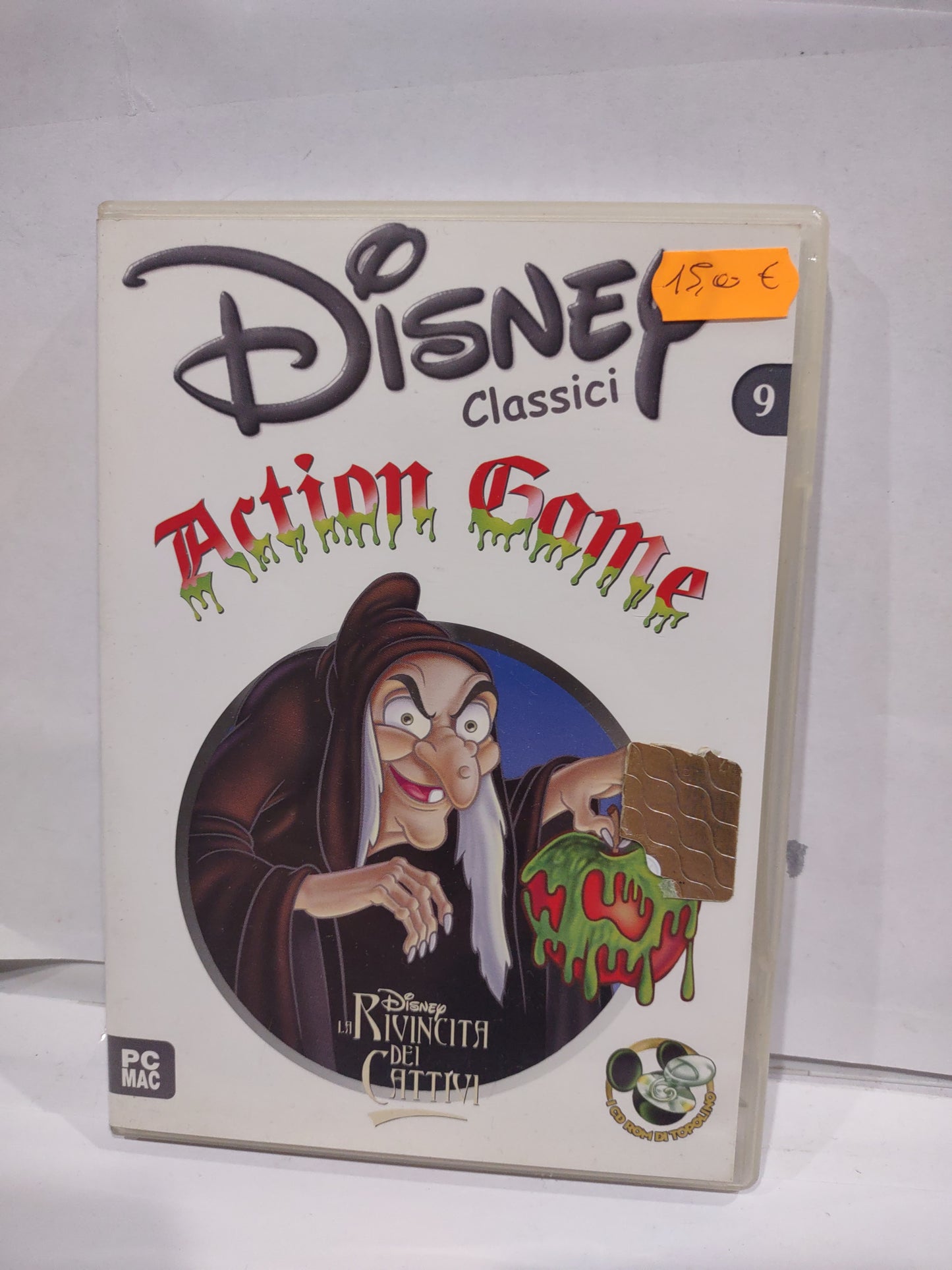 Gioco pc computer Disney classici 9 Action game la rivincita dei cattivi