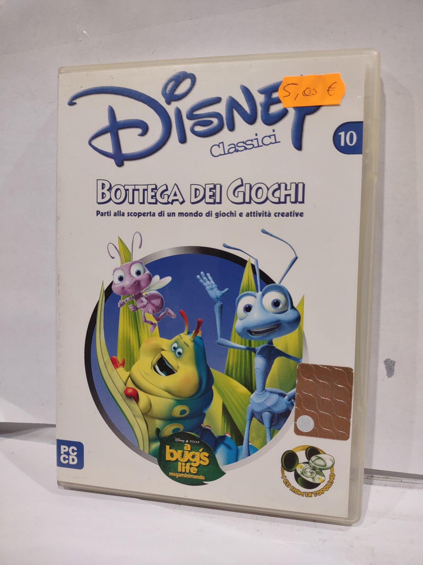Gioco pc computer Disney classici 10 bottega dei giochi bug's Life