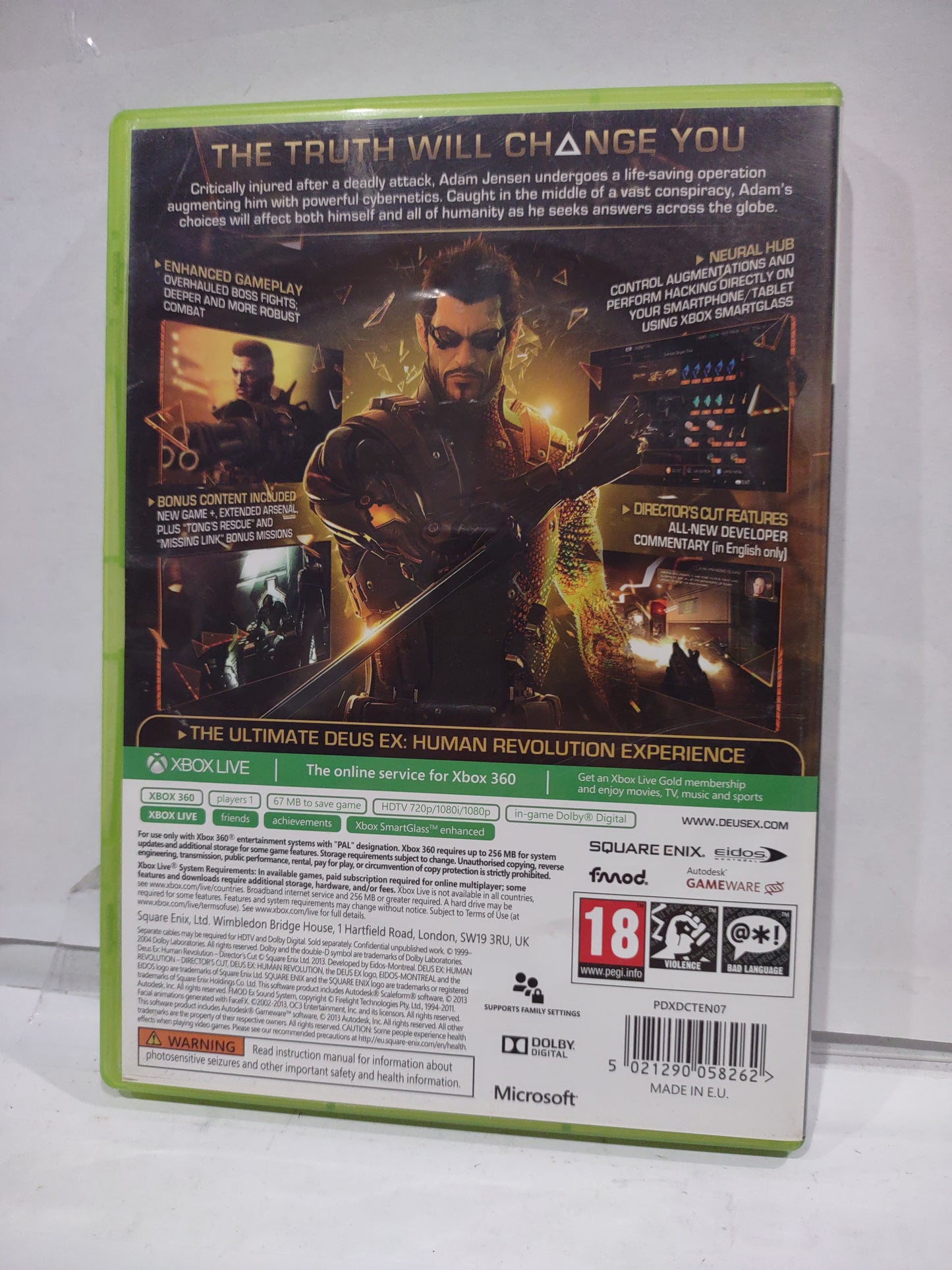 Gioco Xbox 360 deus ex human Revolution director's cut