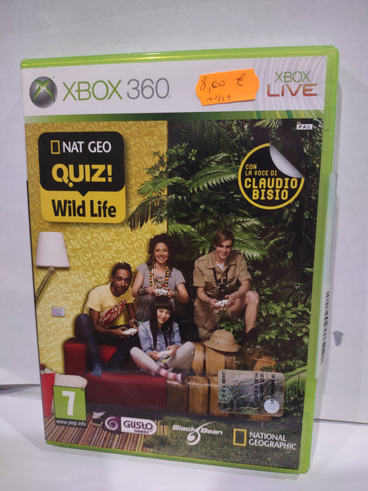 Gioco Xbox 360 Nat geo quiz wild life