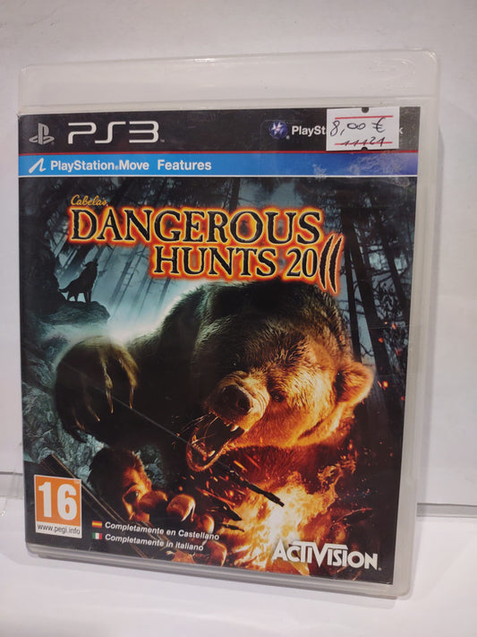 Gioco PlayStation ps3 cabelas Dangerous hunts 2011