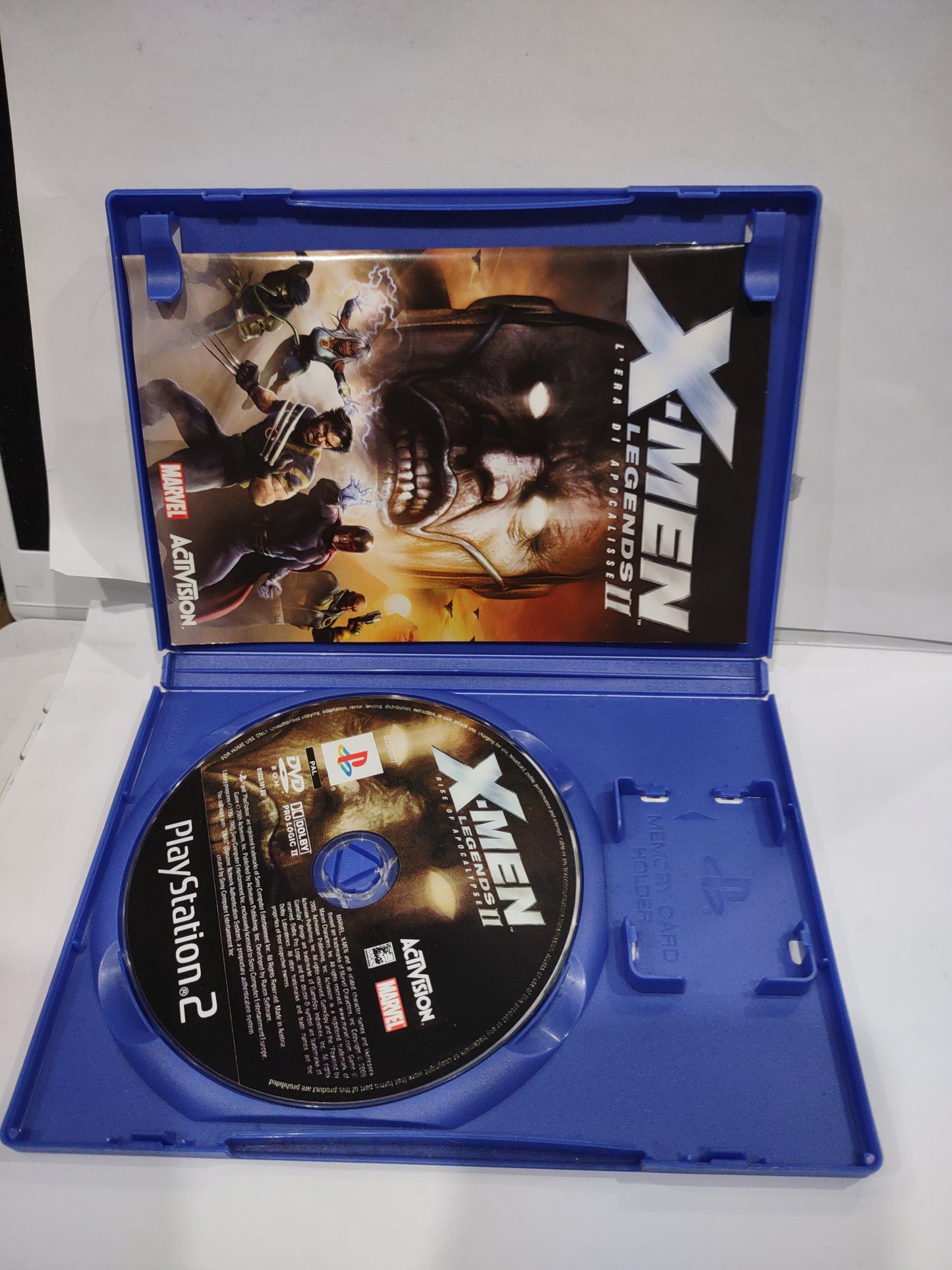 Gioco PlayStation PS2 X-Men Legends 2 l'era di apocalisse