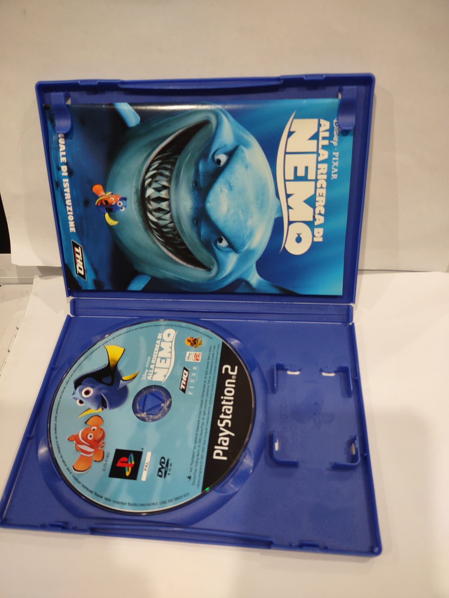 Gioco PlayStation PS2 Disney Pixar alla ricerca di Nemo