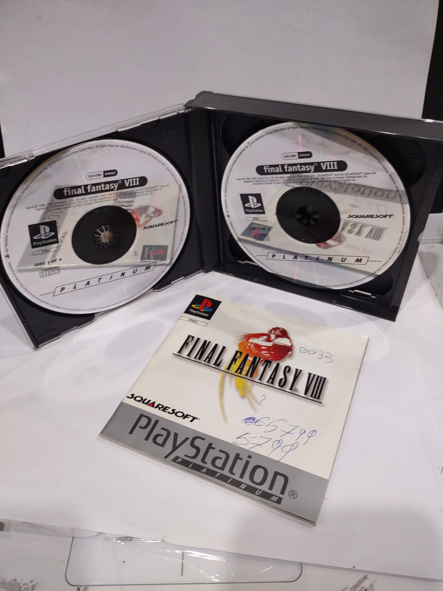 Gioco PlayStation PS1 Platinum final Fantasy VIII