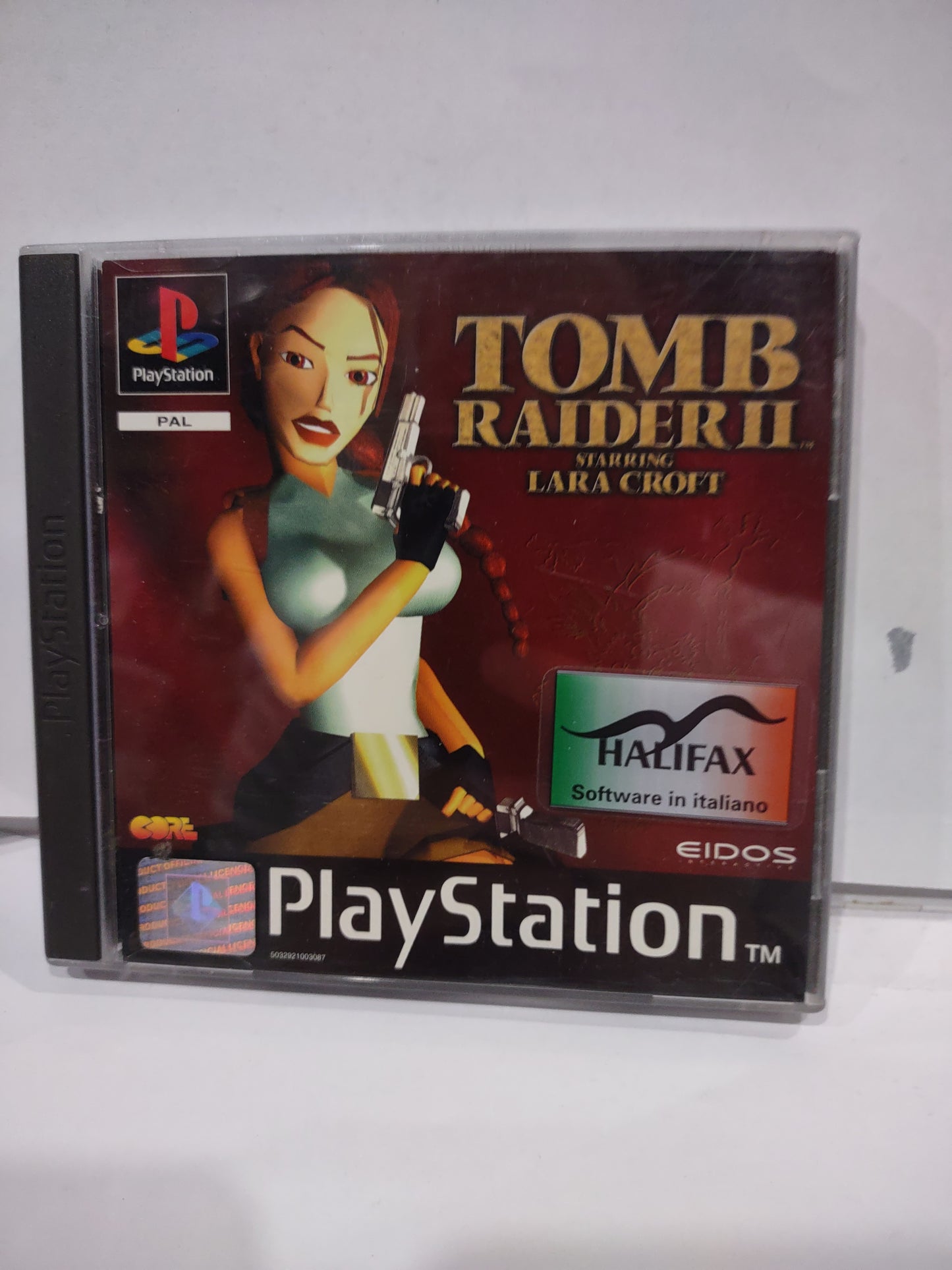 Gioco PlayStation PS1 tomb Raider 2 starring Lara Croft