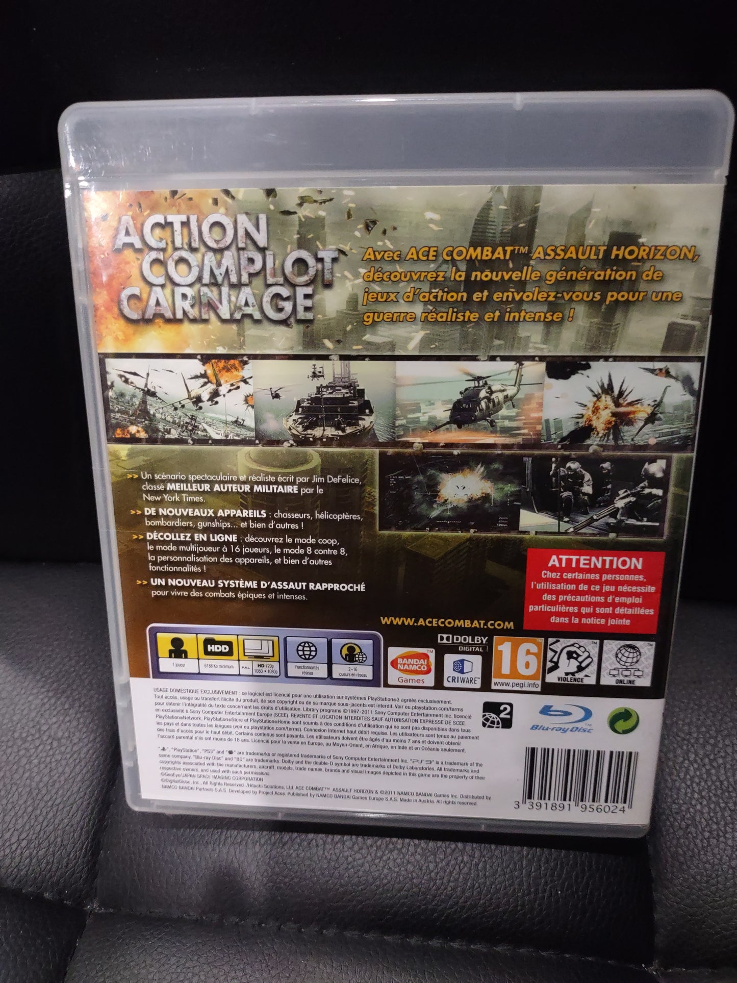 Gioco PlayStation ps3 ace combat assault Horizon