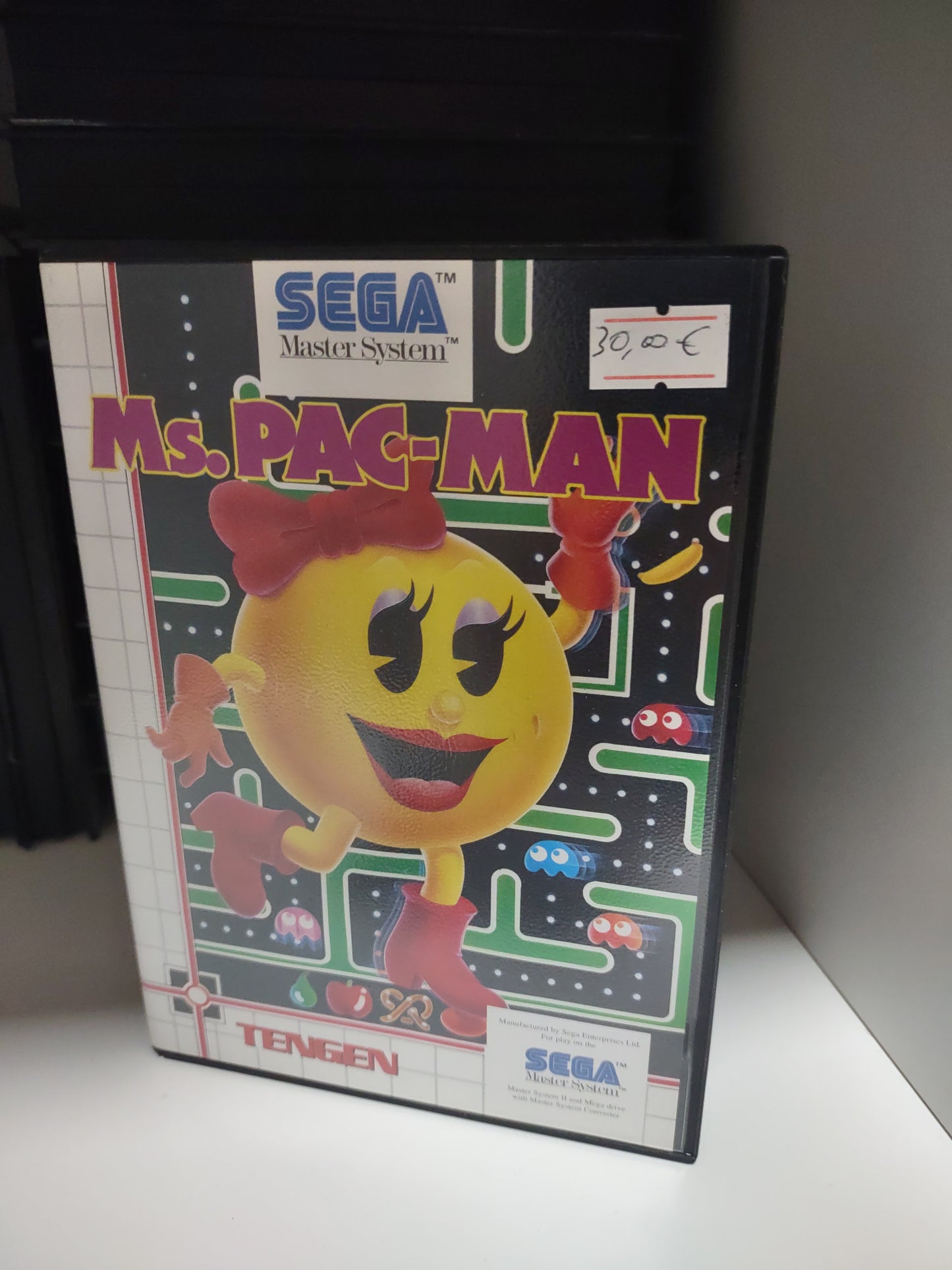 Gioco sega master system MS. Pac-man